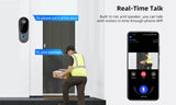 Smart Home Security doorbell camera WiFi Video Intercom Door bell Camera Outdoor Wireless WiFi Doorbell 2-Way Audio Night Vision
