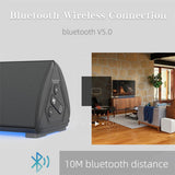 TV Car Sound Bar Wired and Wireless Bluetooth-compatible Home Surround SoundBar for PC Theater TV Computer Speaker
