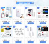 Wireless Outdoor Solar Siren Powered Strobe Sound Flash Waterproof Alarm Siren for 433MHz Wifi GSM Alarm System