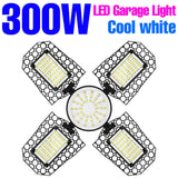 LED Garage Lamp 220V Floodlight E27 Light Bulb 200W 300W 400W Industrial Lighting Folding Warehouse Lampara Gym Ceiling Light