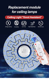 Led Ceiling Light Replacement Led Module 220v Led Panel Light Board Dimmable With Remote Control 12W 18W 24W For Ceiling Lamps