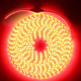 220V LED Strip Lights 5050 Waterproof High Brightness Flexible Lamp Tape Kitchen Outdoor Garden Room Decor LED Strip With Switch