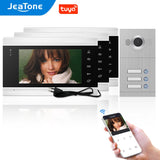 JeaTone Video Intercom  for Home 960P Wired Video Doorbell   Smart WIFI Video Intercom Support Remote Unlock Door Release Tuya