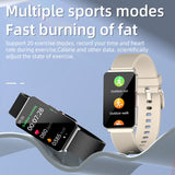 2023New Non-invasive Blood Glucose ECG Smart Watch Heart Rate 24-hour Automatic Health Monitoring Fitness Bracelet For Men Women