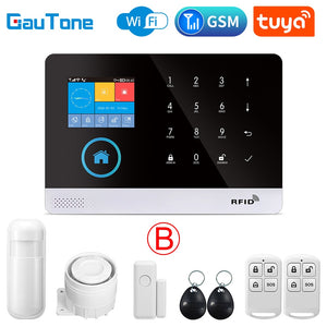 PG103 Alarm System for Home Burglar Security 433MHz WiFi GSM Alarm Wireless Tuya Smart House App Control