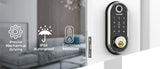 Wifi Fingerprint Smart Door Lock Biometric Keyless Entry Front Lock Remote Control Keypad Electronic Deadbolt Lock Home
