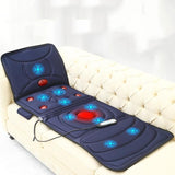 Multifunctional electric massage mattress heated the elderly equipment full-body massage cushion household