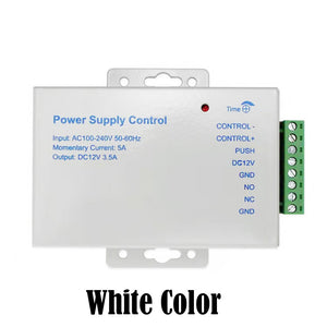 DC 12V Door Access Control system Switch Power Supply 3A 5A AC 90~260V For Electric Lock RFID Fingerprint Access Control System
