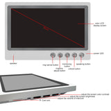AnjielaSmart  Apartment intercom 9&#39;&#39; Monitor Video Intercom with 2 / 3 / 4 / 6 / 8 Units Video Door Phone RFID Camera Video bell