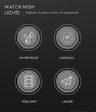 Top Brand Exclusive Design Men&#39;s Quartz Watch Stainless Steel Waterproof Luminous Date Calendar Watch for Man 2023 Trend