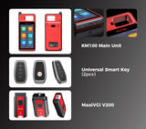Autel MaxiIM KM100 Key Fob Programmer Immobilizer Tool Key Creation IMMO Learning Chip Read/Write Cloning Frequency Detection