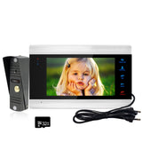 7&quot; Video Door Phone For Apartment Video Intercom For Home Security Protection Outdoor Camera Video Doorphone Home Video Doorbell