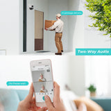 8MP Dual Screen PTZ Wifi Surveillance AI Human Detect Camera Bluetooth Connectinvity 3 Night Vision Modes IP66 Waterproof ICSEE