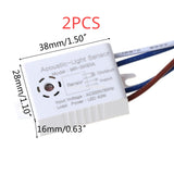 MRSK50A Home Improvement Smart Switches Module 220V Detector Sound Voice Sensor Intelligent Auto on Off Light Switch Accessories
