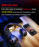 RGB Photo Light LED Photo Studio Light Camera Phone Video Recroding RGB Panel Lamp LED Vdieo Light for YOUTUBE Tiktok LIVE