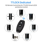 Zine-Alloy IP66 Waterproof Smart TTLock App  Bluetooth Fingerprint or Bell Access Control Keypad Opener Reader Door Lock System
