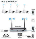 8CH Security Camera System 2CH 4CH Wifi Cctv Camera Video Surveillance 2MP 3MP 5 MP DVR with 1T 2T Hard Drive