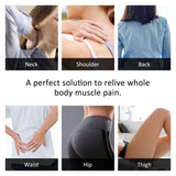 Vibrating Heating Back Waist Massager for Car Chair Office Lumbar Neck Pain Relief Vibration Cushion Shoulder Back Massage Mat