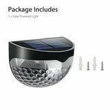 10Pack LED Solar Light Outdoor Wall Lamps Energy Garden Lamps Waterproof Solar Fence Lamp Christmas Decoration Festoon Led Light