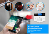 Smart Home GSM Security Alarms For Home WIFI Wireless Home Alarm For Garage Residential House Security Alarms Support Alexa