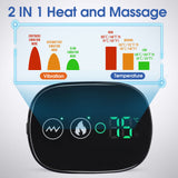 Electric Shoulder Massager Heating Vibration Massage Support Belt Knee Arthritis Pain Relief Thermal Physiotherapy Brace
