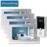 Dragonsview 7 Inch Video Door Phone Doorbell Intercom System With Monitor and Outdoor Panel Talk Call Monitoring  Unlock