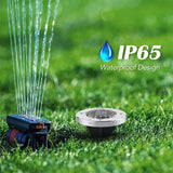 20LED Solar Power Disk Light Outdoor Garden Solar Underground Light Deck Light Spotlight Buried Solar Led Lamp Garden Decoration