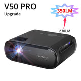 V50 Portable 5G WIFI Projector Mini Smart Real 1080P Full HD Movie Proyector 200'' Large Screen LED Bluetooth Projectors