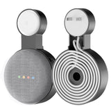 Outlet Wall Mount Holder For Google Home Mini (1st Gen) Google Nest Mini (2st Gen) Cord Management For Google Mini Smart Speaker