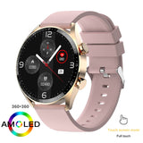 2022 NFC Smart Watch Men AMOLED 360*360 HD Screen Always Display The Time Bluetooth Call Waterproof Smartwatch Women For Xiaomi