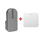 Bluetooth-compatible smart door lock can smart key/password /APP unlock with Tuya smart or smart life APP Electronic Lock