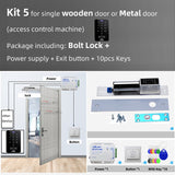 Access Control System Safe Electronic Gate Opener Home Garage Digital Set Eletric Magnetic RFID Smart Door Lock Kit