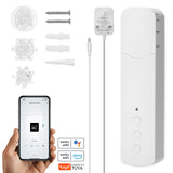 WIFI Smart Electric Curtain Motors Chain Roller APP Control Blinds Pull Bead Curtain Motor System For Alexa Google Home