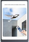 Super bright Split solar street light Waterproof LED Solar Street Light Backyard Street Lamps Security Flood Lighting wall lamp