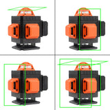 GROSAM  360 Laser level 16 Lines 4D Self-leveling Nivel Laser Cross Horizontal Vertical Green Beam For Construction Tools