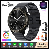 2023 4G RAM 1.60&quot; New Smart Watch Men Display Voice Calling Sport Watches Local Music Playback IP67 Waterproof Clock For Xiaomi