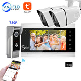7&quot; Video Intercoms For Home WIFI Wireless Video Door Bell Tuya Smart Outdoor Wired Doorbell Camera Intercoms For The Apartment