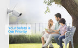 Smonet 8PCS 3MP HD Wireless Security Camera System Wifi CCTV Surveillance IP Cameras Outdoor Indoor Audio Waterproof For Home