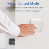 Tuya Smart ZigBee 4 Gang Wireless Scene Switch 12 Scene Push Button Controller Smart Home Battery Powered for Smart Life Device