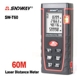 SNDWAY Laser Range Finder Laser Rangefinder Laser Distance Meter Digital Measuring Device Tool Electronic Tape Laser Trena TG MT