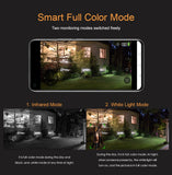 4MP Wifi Solar Camera Outdoor 360° View Pan Tilt Spotlight Battery Powered 4G Security System Camera 2Way Voice Intercom PTZ Cam