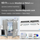 Access Control System Safe Electronic Gate Opener Home Garage Digital Set Eletric Magnetic RFID Smart Door Lock Kit