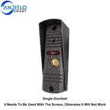 Anjielo 7Inch HD Video Intercom Camera Doorbell with Motion Detection Night Vision Security 1200tvl With DND Mode For Home