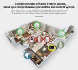Wireless WIFI GSM Home Security Alarm System - Smart Life APP With Motion Sensor Detector Compatible With Alexa &amp; Google