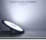 200W High Bay Light UFO 10000LM 13000LM 220V 16000LM IP65 Waterproof Warehouse Garage Light Super Bright Commercial  Lighting