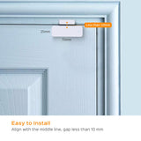 Tuya Smart WiFi Door Sensor Door Open / Closed Detectors WiFi App Notification Alert alarm support Alexa Google Home