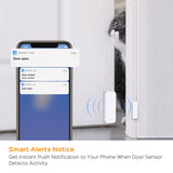 Tuya Smart WiFi Door Sensor Door Open / Closed Detectors WiFi App Notification Alert alarm support Alexa Google Home
