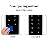 Mini 125Khz RFID Keypad Touch Access Control System WG26 Access Controller Keyboard for Home Security Sytem