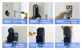 Wifi Fingerprint Smart Door Lock Biometric Keyless Entry Front Lock Remote Control Keypad Electronic Deadbolt Lock Home