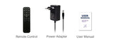 MINI Projector Portable A30 Upgrade 3D LED Home Theater Cinema Gamer Beamer 1080P 4K Video Via HD Port Laser Smart TV